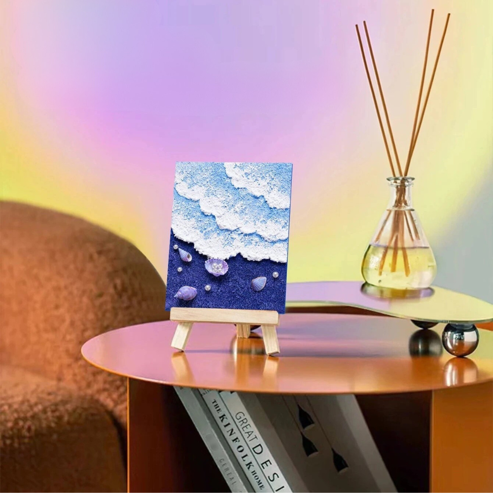 Blue Tides Shell Art – DIY Ocean Scene Kit