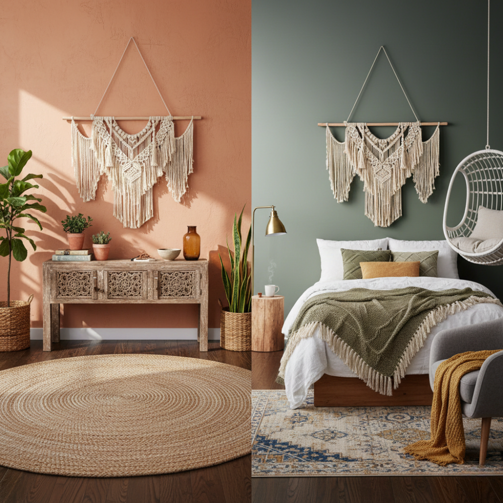 Stunning Macrame Wall Hanging Cotton Wall Art