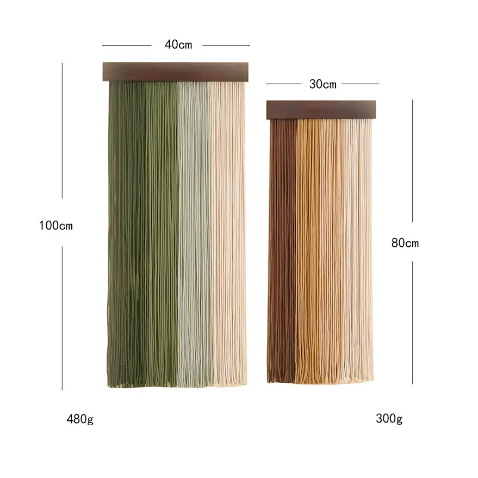 Gradient Flow – 2-Piece Boho Macrame Wall Art Set - Art Wall Melbourne