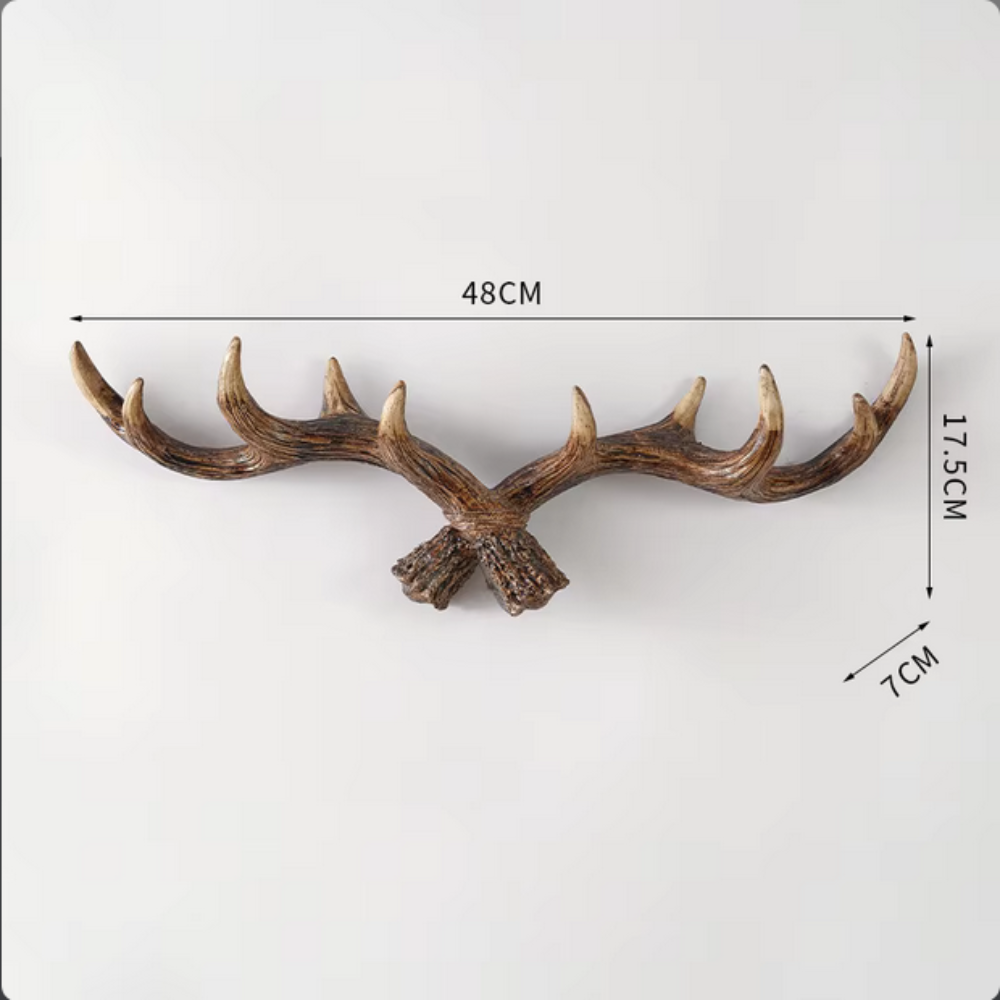 Unique Resin Antler Wall Hooks Wall Hanging - Art Wall Melbourne