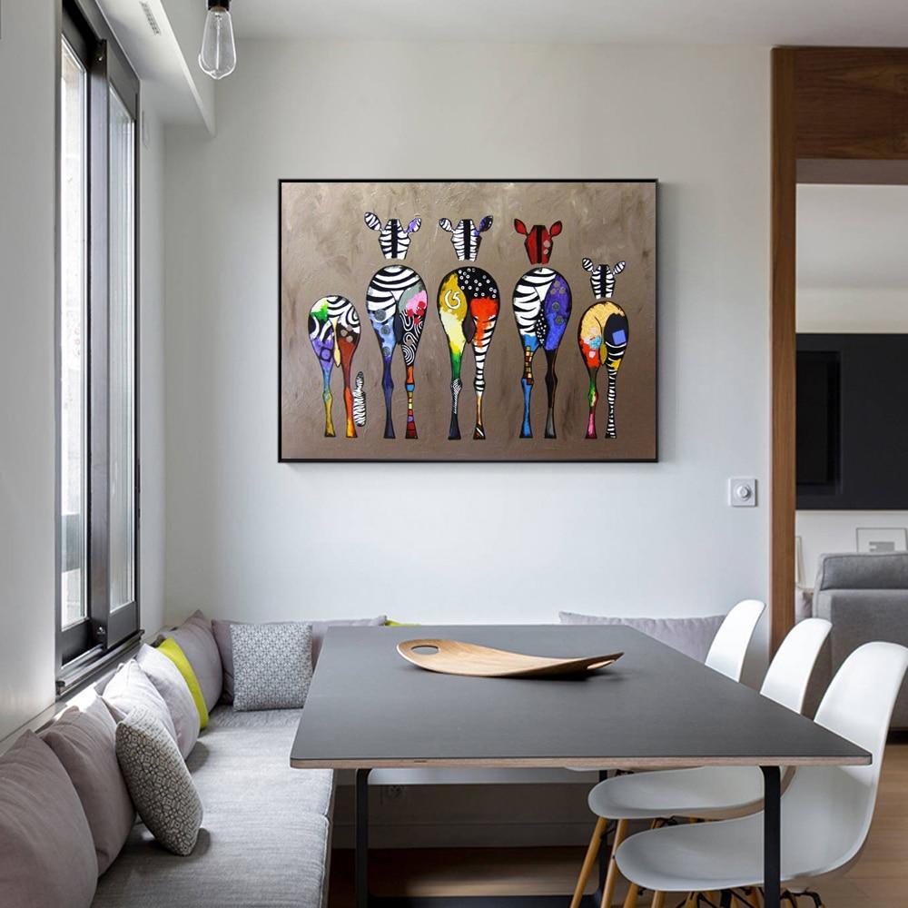 Zebra Wall Art Print (70x100cm) - Fansee Australia