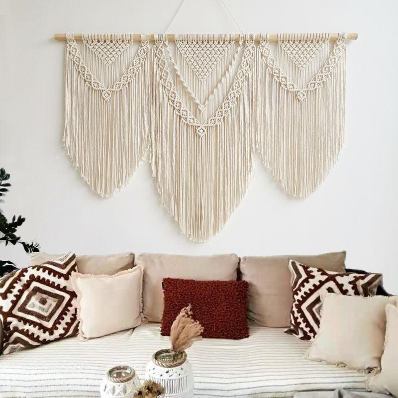 Handwoven Extra Large Macrame Wall Hanging Wall Art - artwallmelbourne