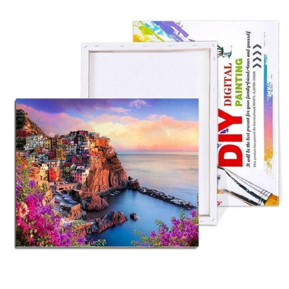 Heaven On Earth Painting By Numbers Kit (40x50cm Framed Canvas) - artwallmelbourne