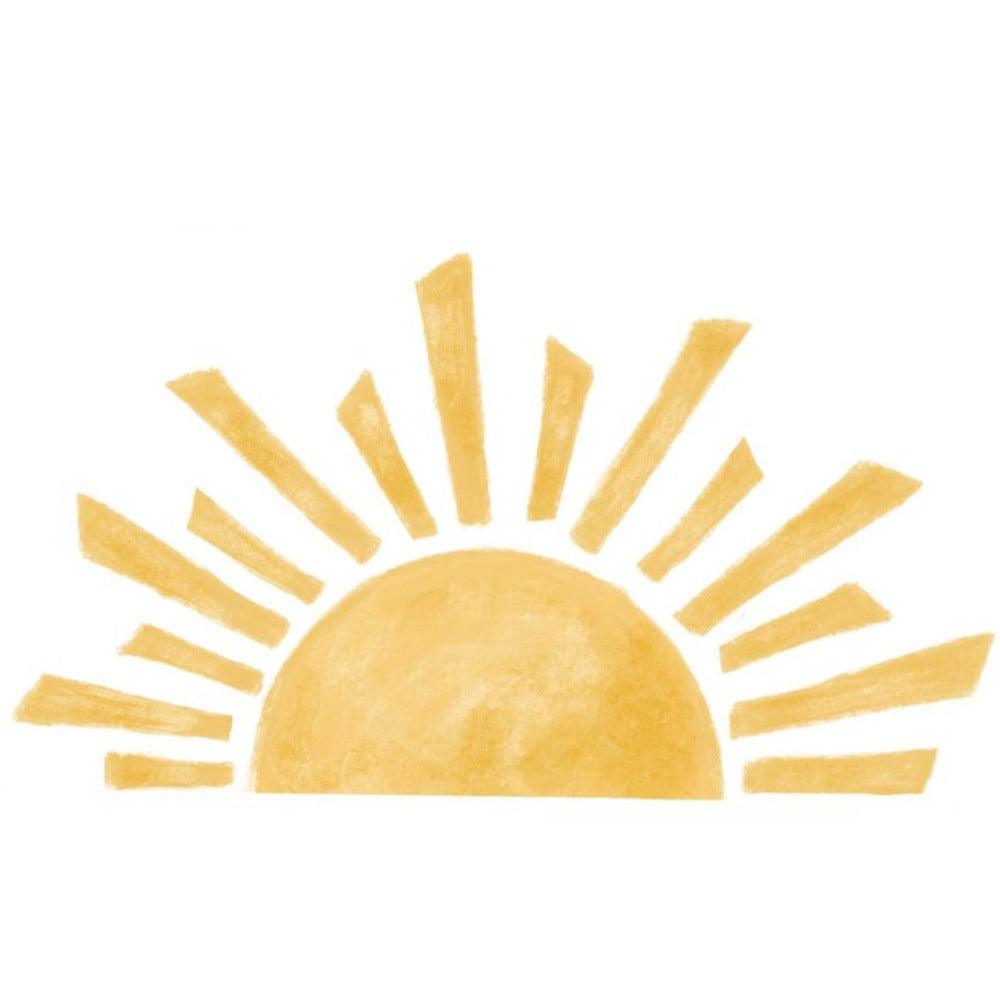 Sunrise Removable Peel And Stick PVC Wall Sticker - artwallmelbourne