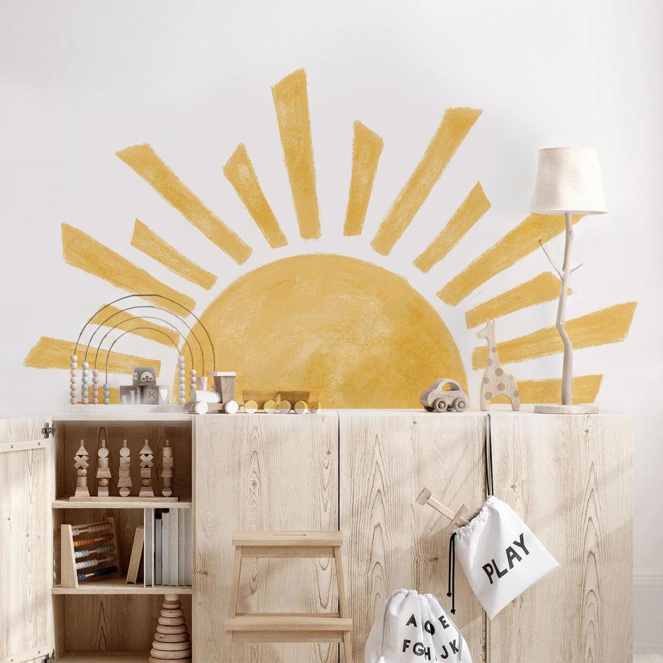 Sunrise Removable Peel And Stick PVC Wall Sticker - artwallmelbourne