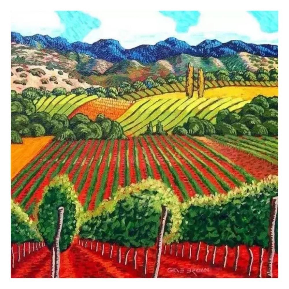 Vineyards Diamond Painting Kit (50x50cm) - Fansee Australia