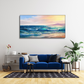 Surflight Serenity – Framed Ocean Wave Wall Art (70x100cm)