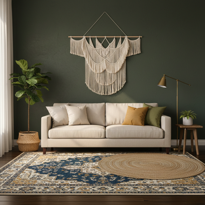 Desert Chic Large Bohemian Macrame Hanging