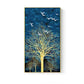 Aurora Trees: Glass Framed Golden Tree Wall Art - Art Wall Melbourne
