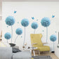 Blue Blossoms Dandelion Wal Decals - Fansee Australia