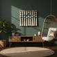 Boho Bobble Macrame Wall Hanging: The Azure Tassel Tapestry - Art Wall Melbourne