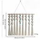 Boho Bobble Macrame Wall Hanging: The Azure Tassel Tapestry - Art Wall Melbourne