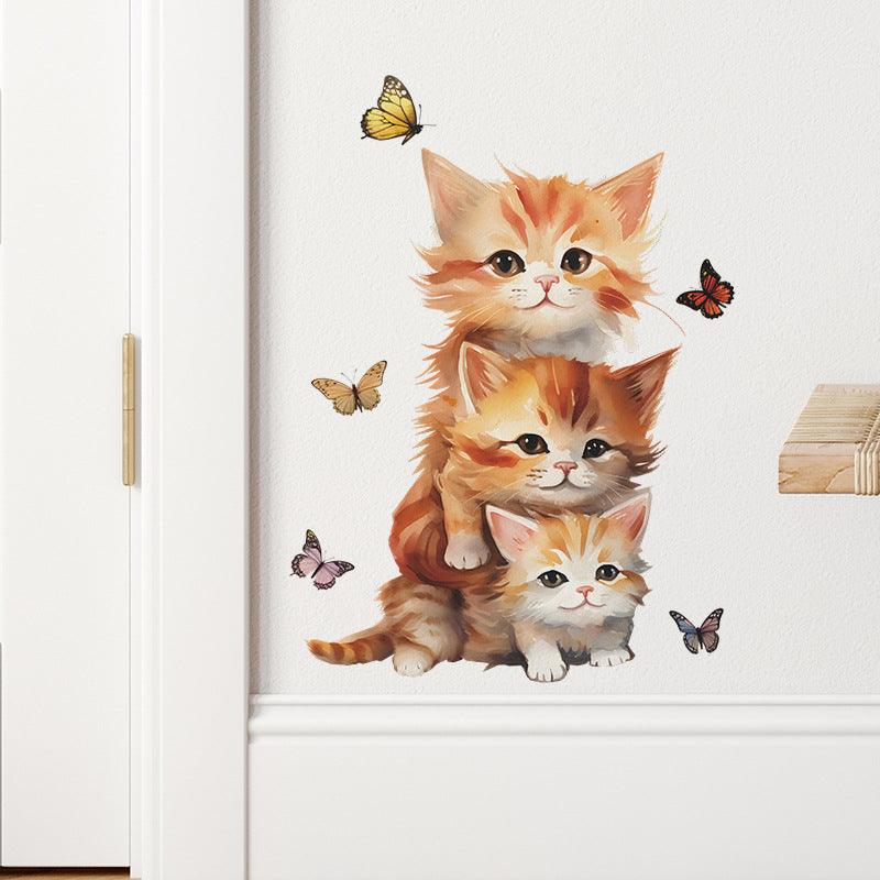 Charming Cats Wall Sticker - Fansee Australia