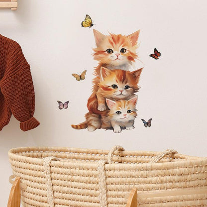 Charming Cats Wall Sticker - Fansee Australia