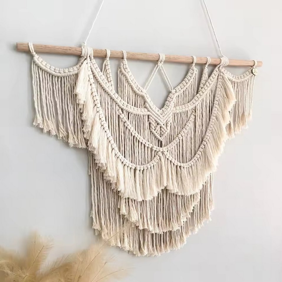 BohemianBreeze: Large Macrame Wall Art - Fansee Australia