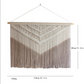 Desert Crest – Extra Large Geometric Macrame Wall Art - Art Wall Melbourne