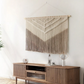 Desert Crest – Extra Large Geometric Macrame Wall Art - Art Wall Melbourne