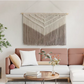 Desert Crest – Extra Large Geometric Macrame Wall Art - Art Wall Melbourne