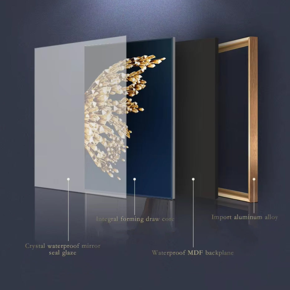 Gleaming Butterfly Gem Diptych Framed Wall Art - Art Wall Melbourne