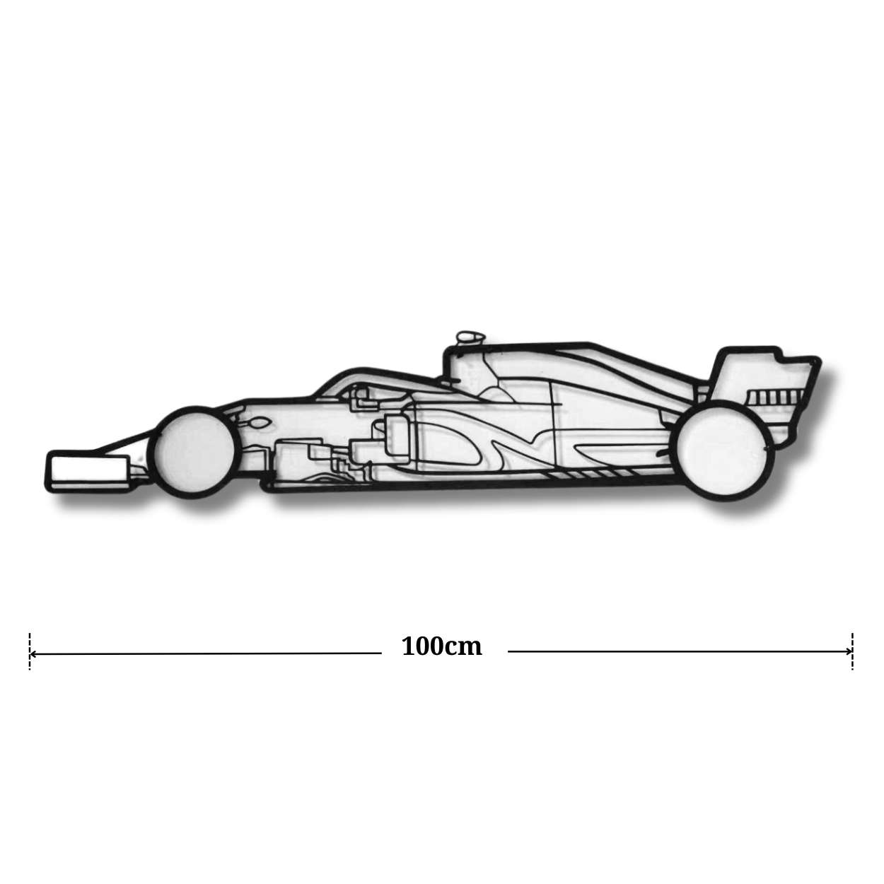 Handmade Metal Sports Car Wall Art - Art Wall Melbourne