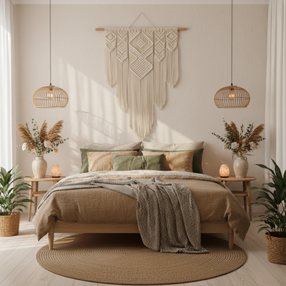 Large Boho Macrame Wall Hanging Handwoven Art Tapestry - Art Wall Melbourne