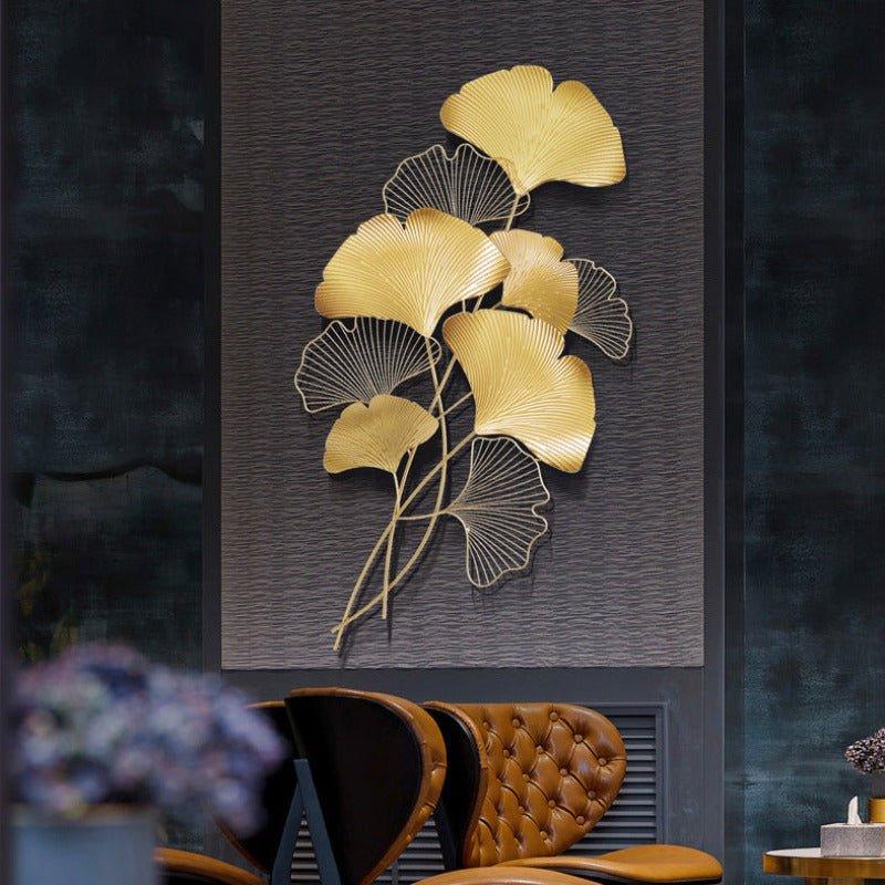 LeafyLuxe Metal Wall Decor - Fansee Australia