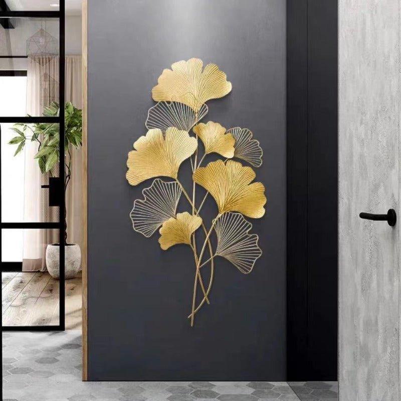 LeafyLuxe Metal Wall Decor - Fansee Australia