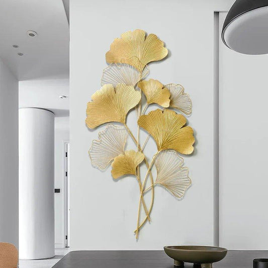 LeafyLuxe Metal Wall Decor - Fansee Australia