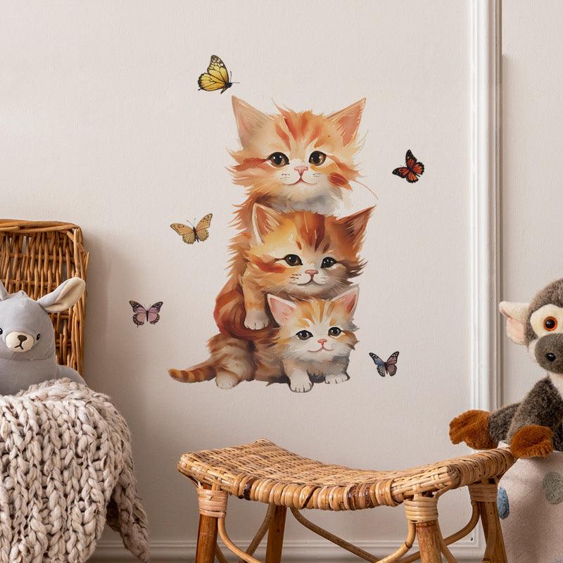 Charming Cats Wall Sticker - Fansee Australia