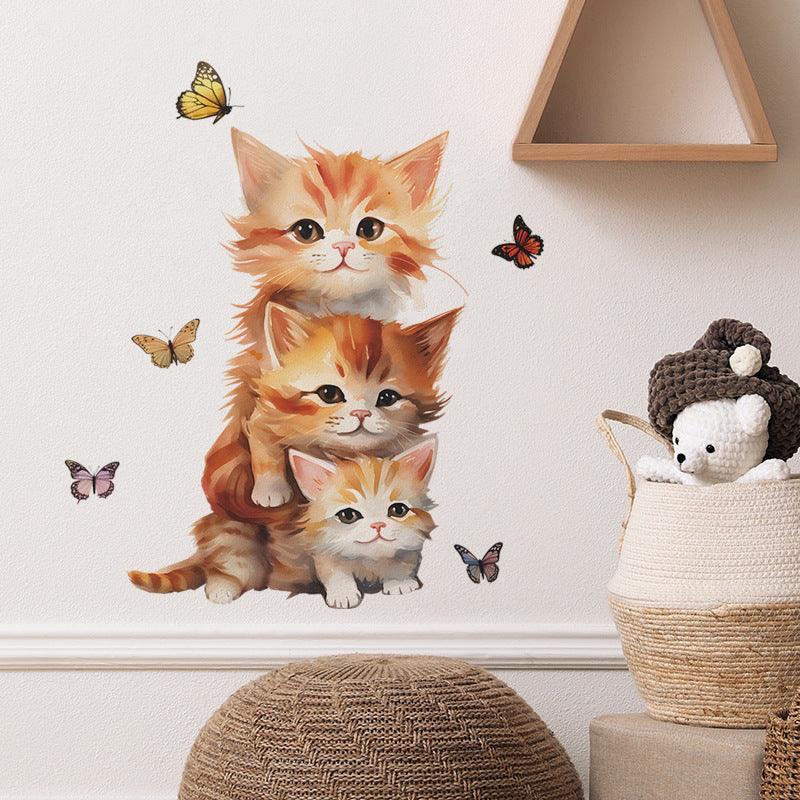 Charming Cats Wall Sticker - Fansee Australia