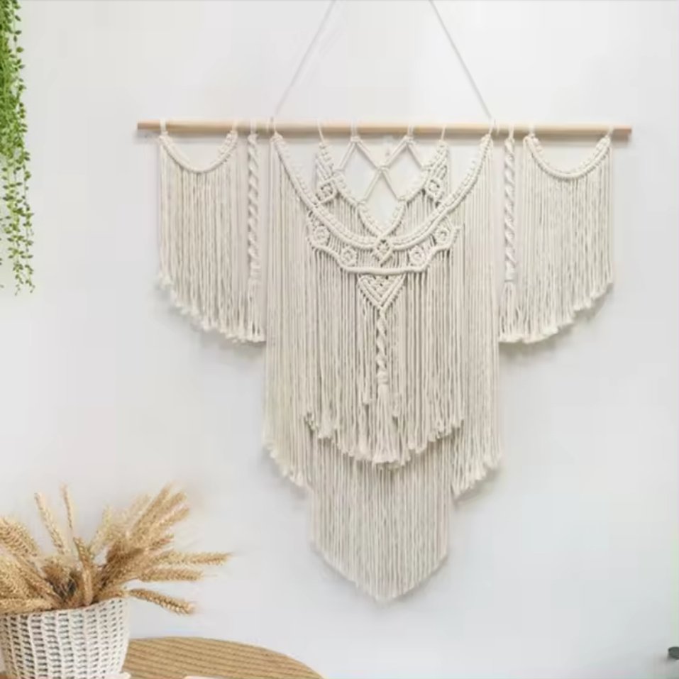 NomadKnots: Handwoven Boho Wall Hanging - Fansee Australia