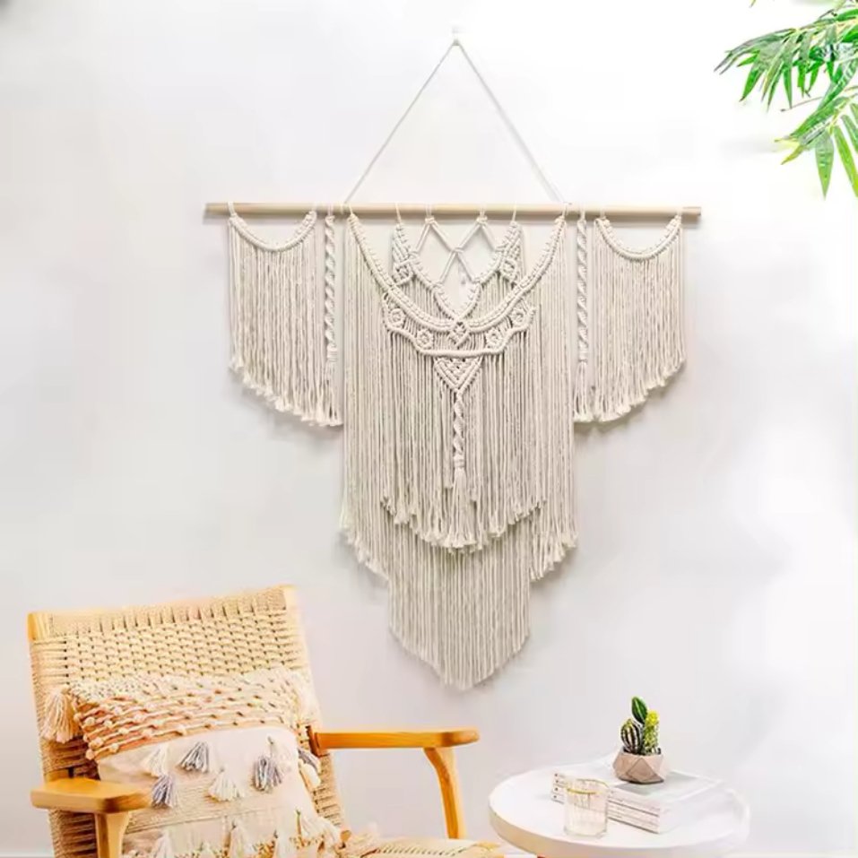 NomadKnots: Handwoven Boho Wall Hanging - Fansee Australia