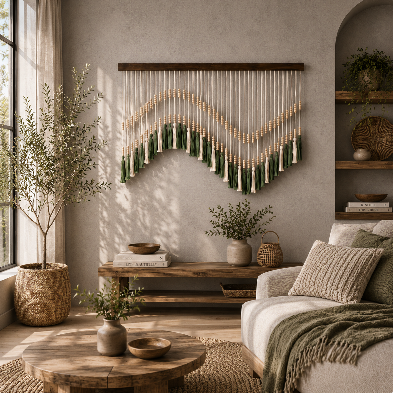 macrame wall modern wall tapestry