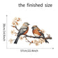 Perching Beauties Wall Sticker - Fansee Australia