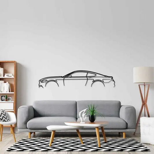 Racer’s Dream Car Silhouette Metal Wall Art - Art Wall Melbourne