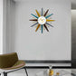 Handcrafted Round Sunrise Large Wall Clock - artwallmelbourne