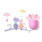 Stick Easy Wall Caddy Colorful Wall Mounted Storage Box Wall Stickers 