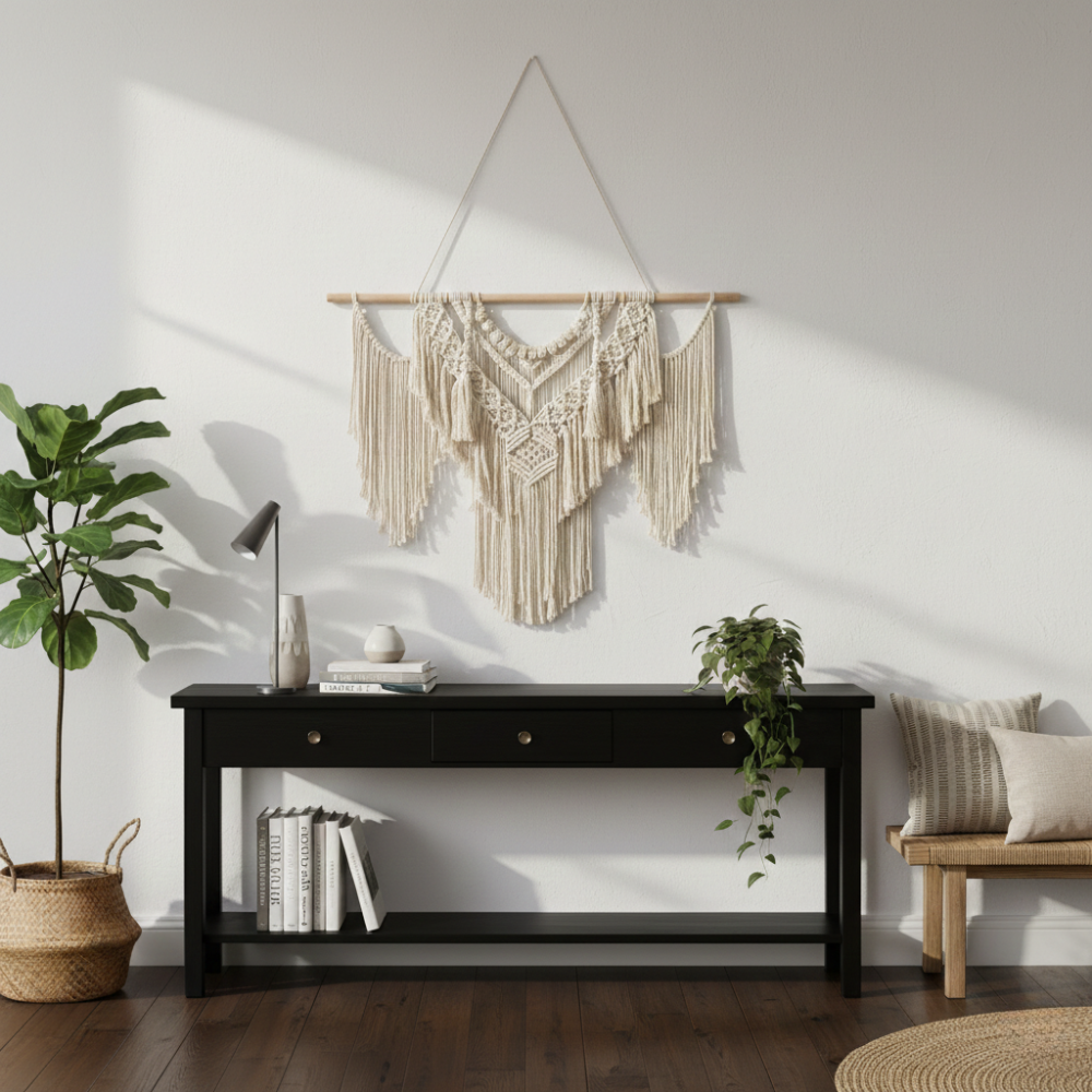 Stunning Macrame Wall Hanging Cotton Wall Art - Art Wall Melbourne