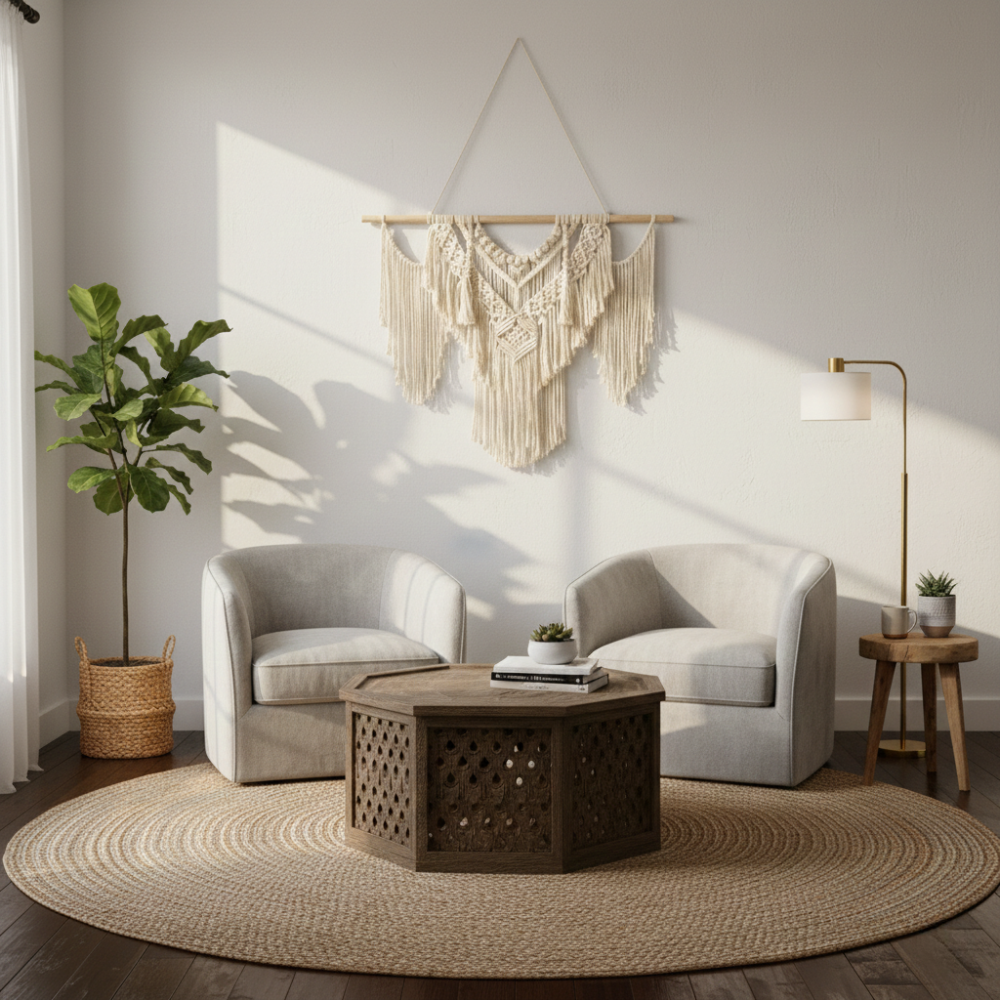 Stunning Macrame Wall Hanging Cotton Wall Art - Art Wall Melbourne