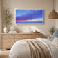 Sunset Wave Escape – Panoramic Seascape Canvas Wall Art (70x100cm) - Art Wall Melbourne