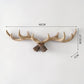 Unique Resin Antler Wall Hooks Wall Hanging - Art Wall Melbourne