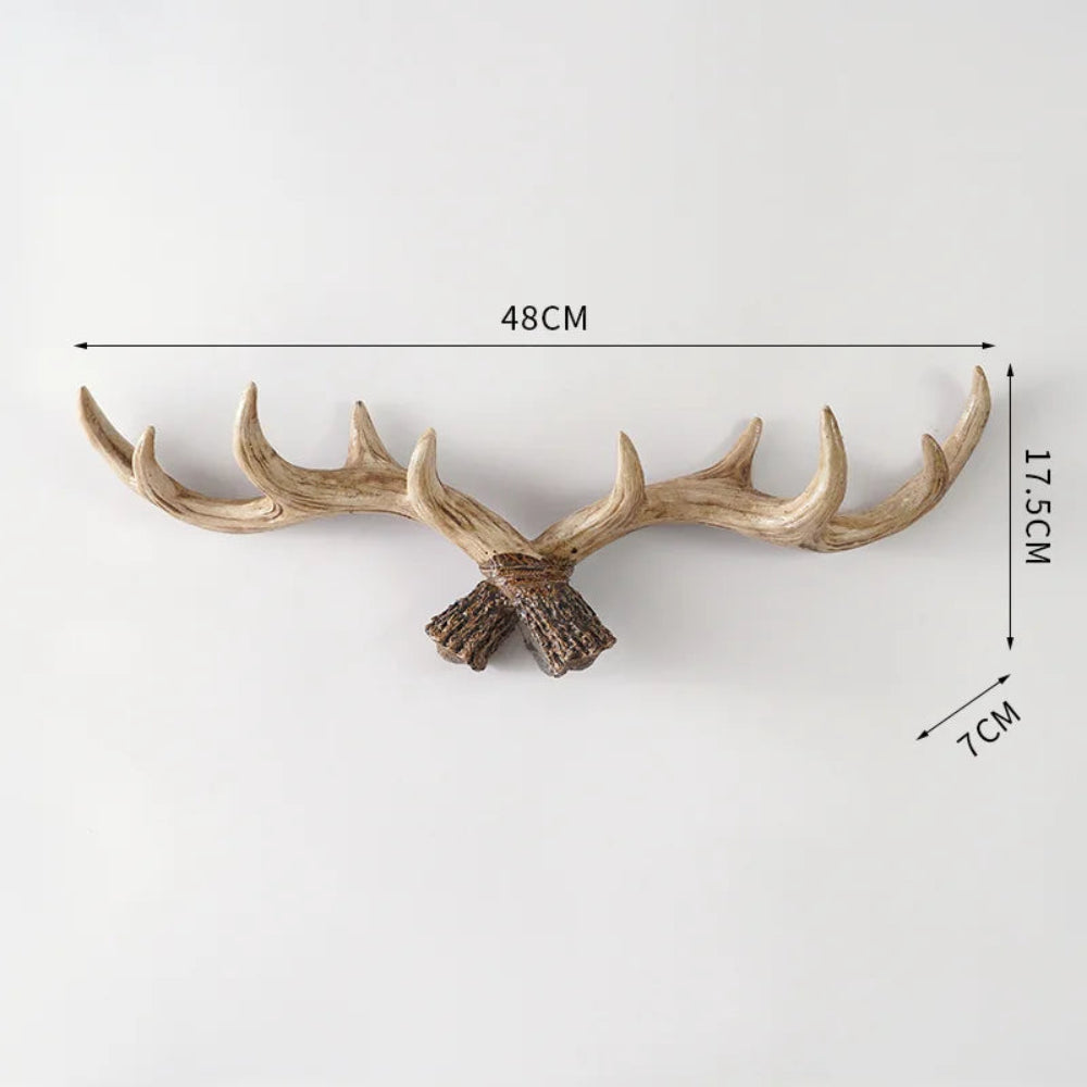 Unique Resin Antler Wall Hooks Wall Hanging - Art Wall Melbourne