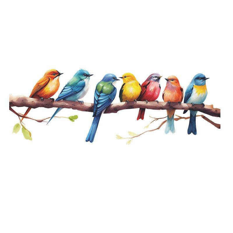 Woodland Harmony Birds Wall Decal - Fansee Australia