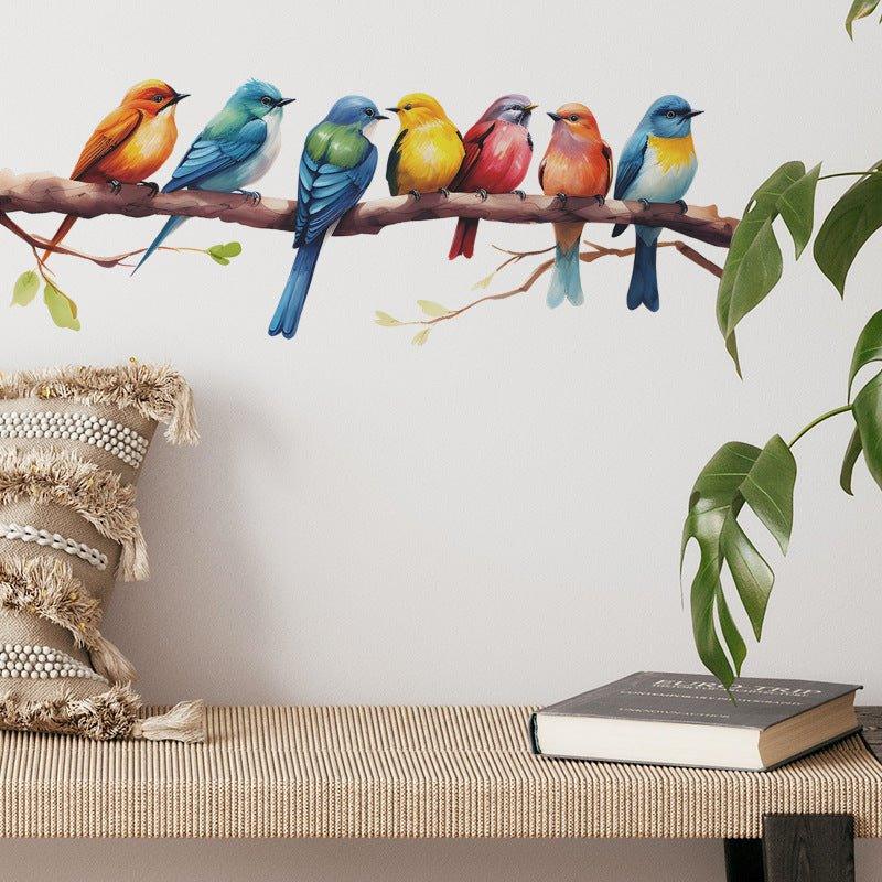 Woodland Harmony Birds Wall Decal - Fansee Australia