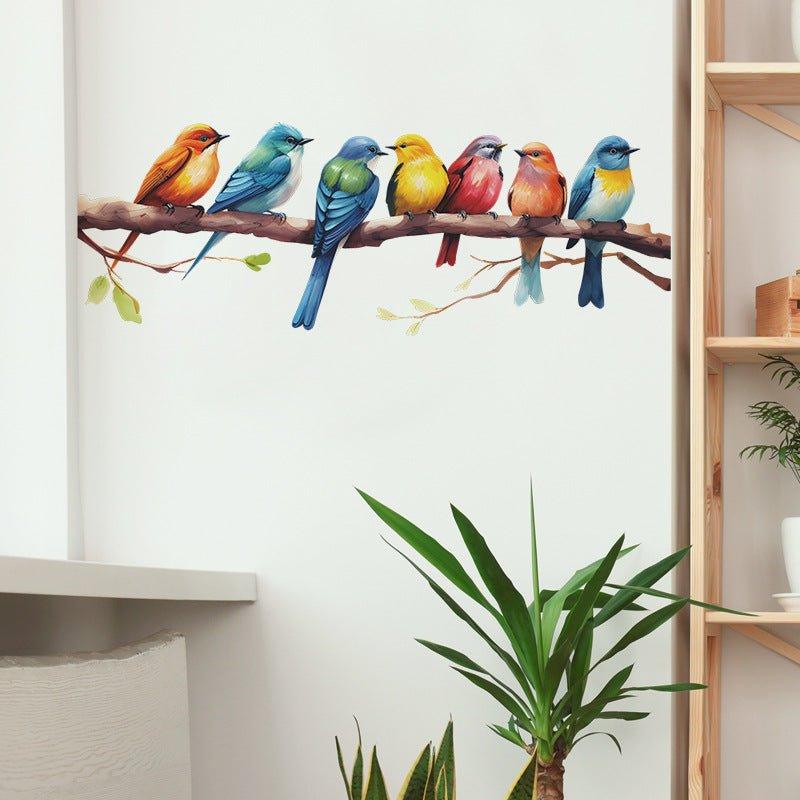 Woodland Harmony Birds Wall Decal - Fansee Australia