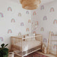 10 Pcs Watercolour Rainbow Wall Stickers - Fansee Australia