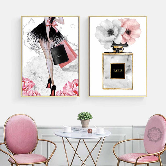 Lux Fashion Wall Art Canvas (60x90cm) - Fansee Australia