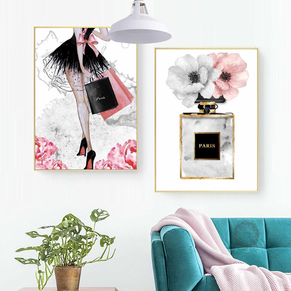 Lux Fashion Wall Art Canvas (60x90cm) - Fansee Australia