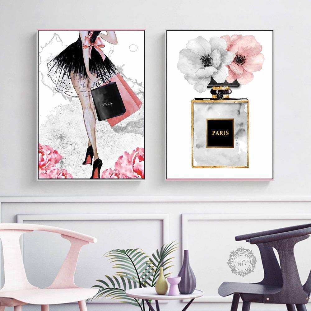 Lux Fashion Wall Art Canvas (60x90cm) - Fansee Australia