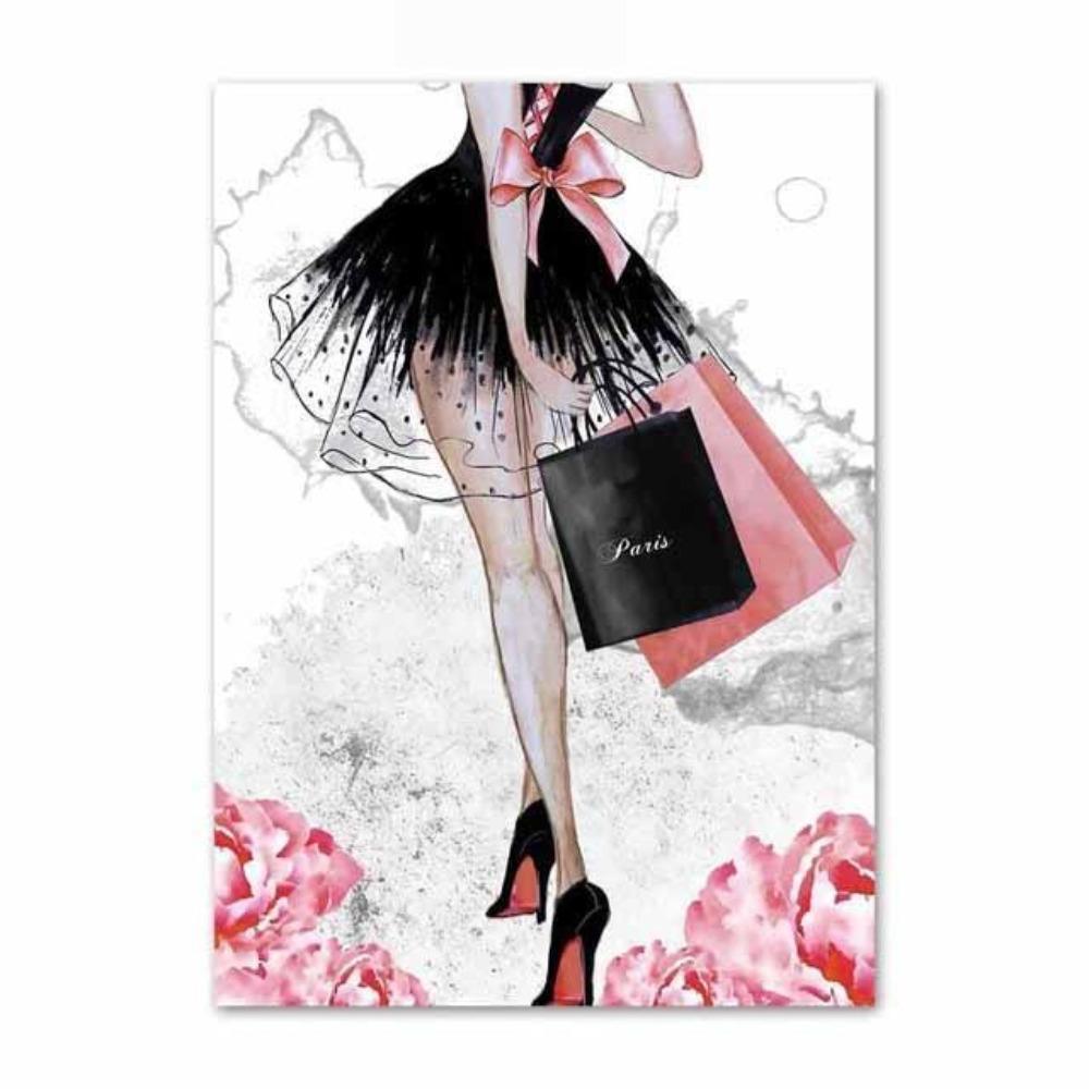 Lux Fashion Wall Art Canvas (60x90cm) - Fansee Australia